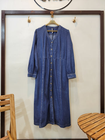 Bunty Denim Maxi (Blue)