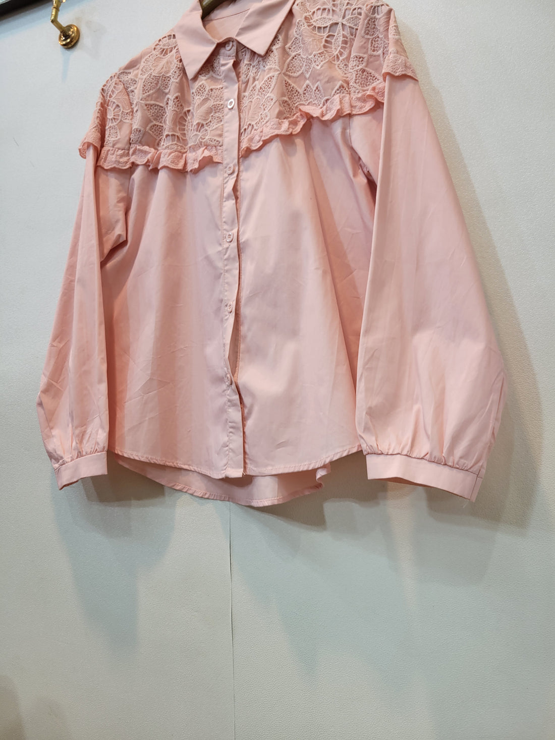 Daisy cotton shirt (Pink)