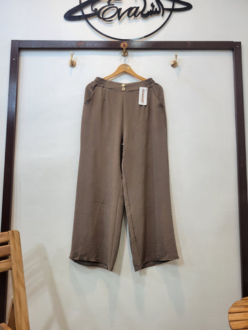 Two Button Trouser (Brown)