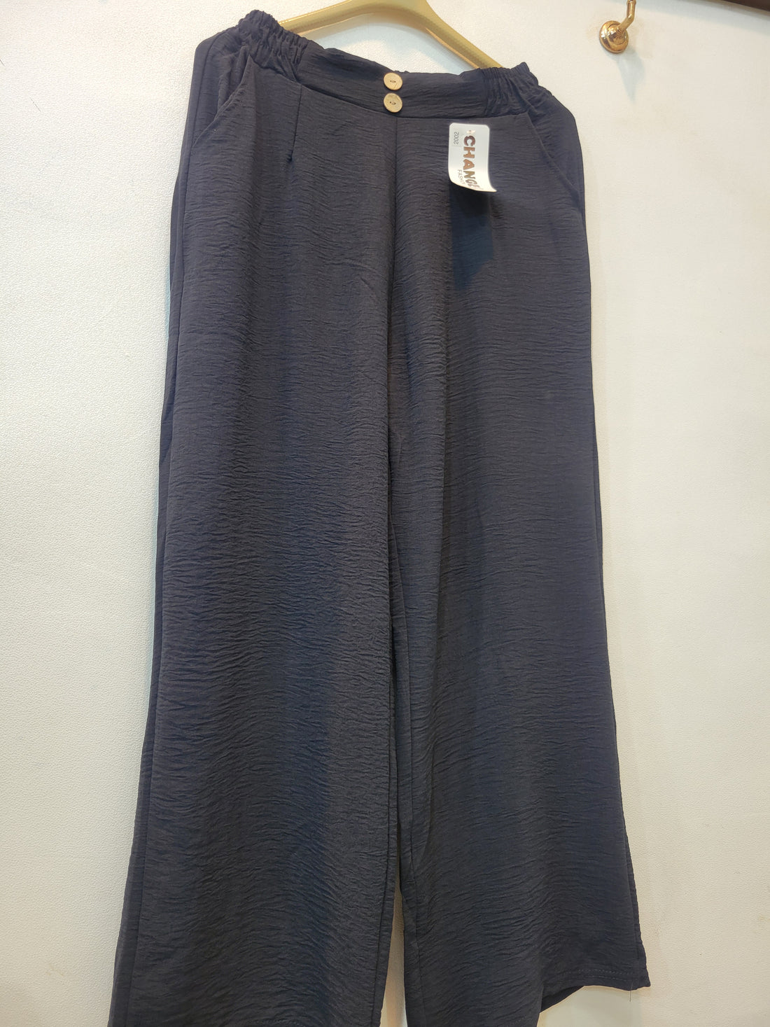 Two Button Trouser (Black)