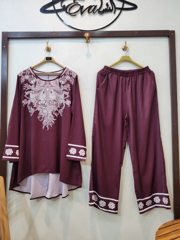 Dusty Rose Coord (Plum)