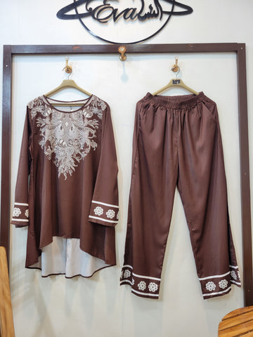 Dusty Rose Coord (Brown)