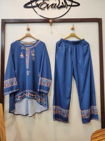 Floral Luxe Coord (Blue)