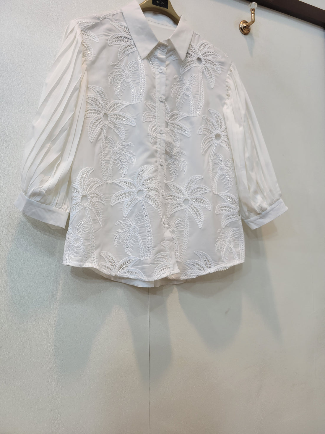 Kari Blossom Shirt (White)