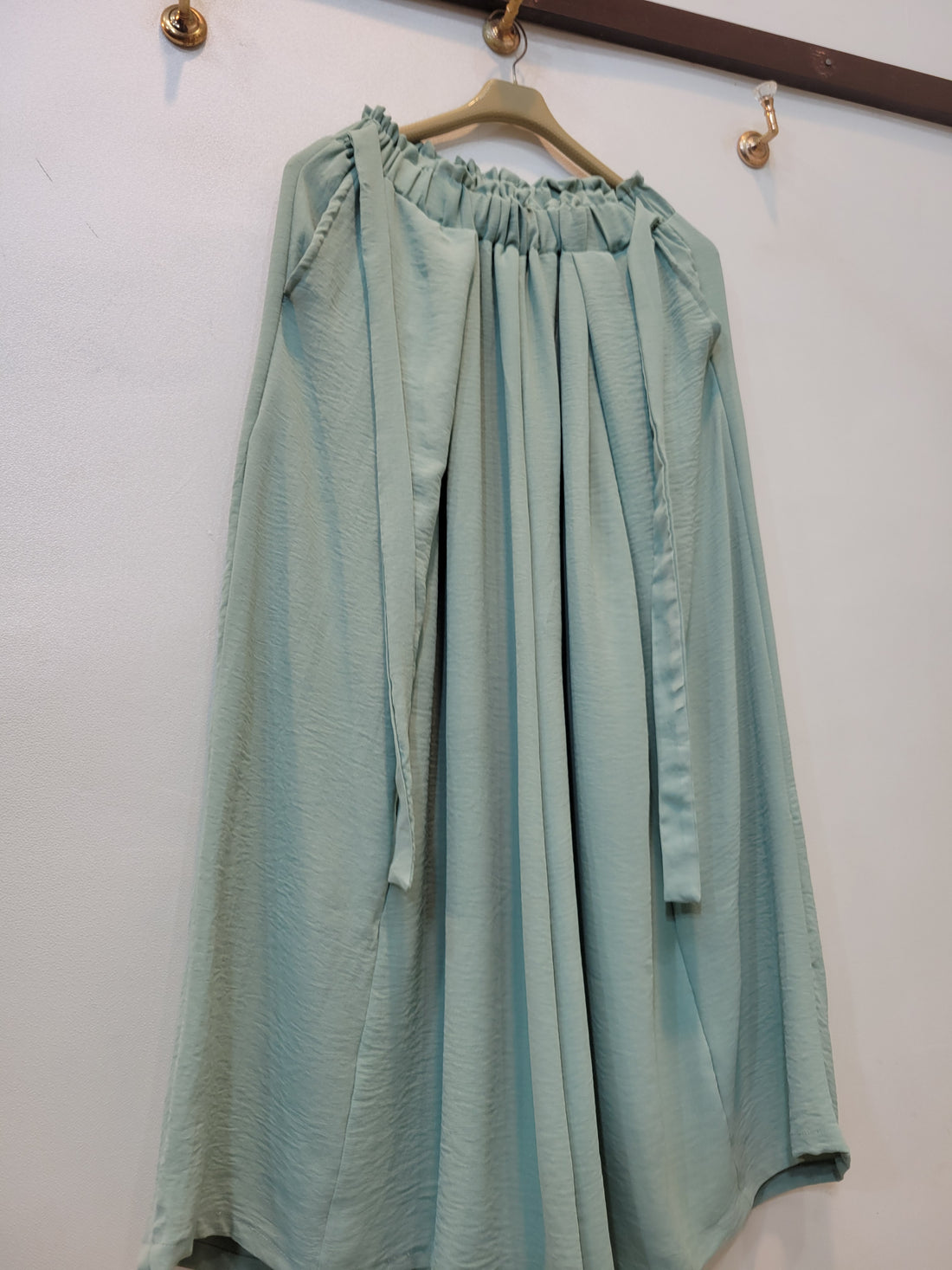 Streetwear Plazo (Mint Green)