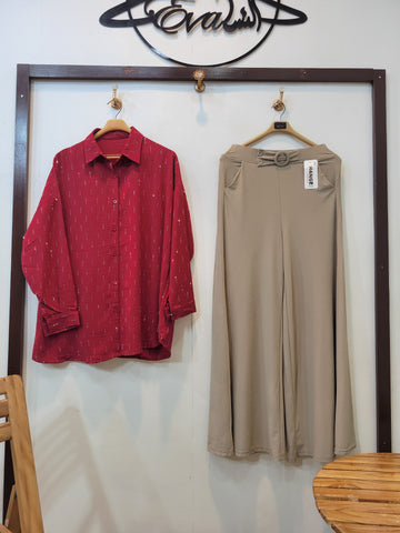 Linear (Maroon)