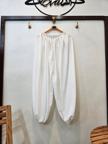 Balloon Pant (White)